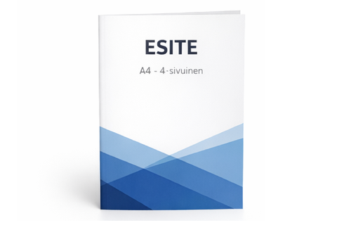 A4 (210x297 mm)  4 sivuinen