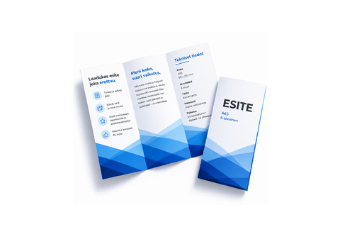 A65 (99x210 mm) 6-sivua